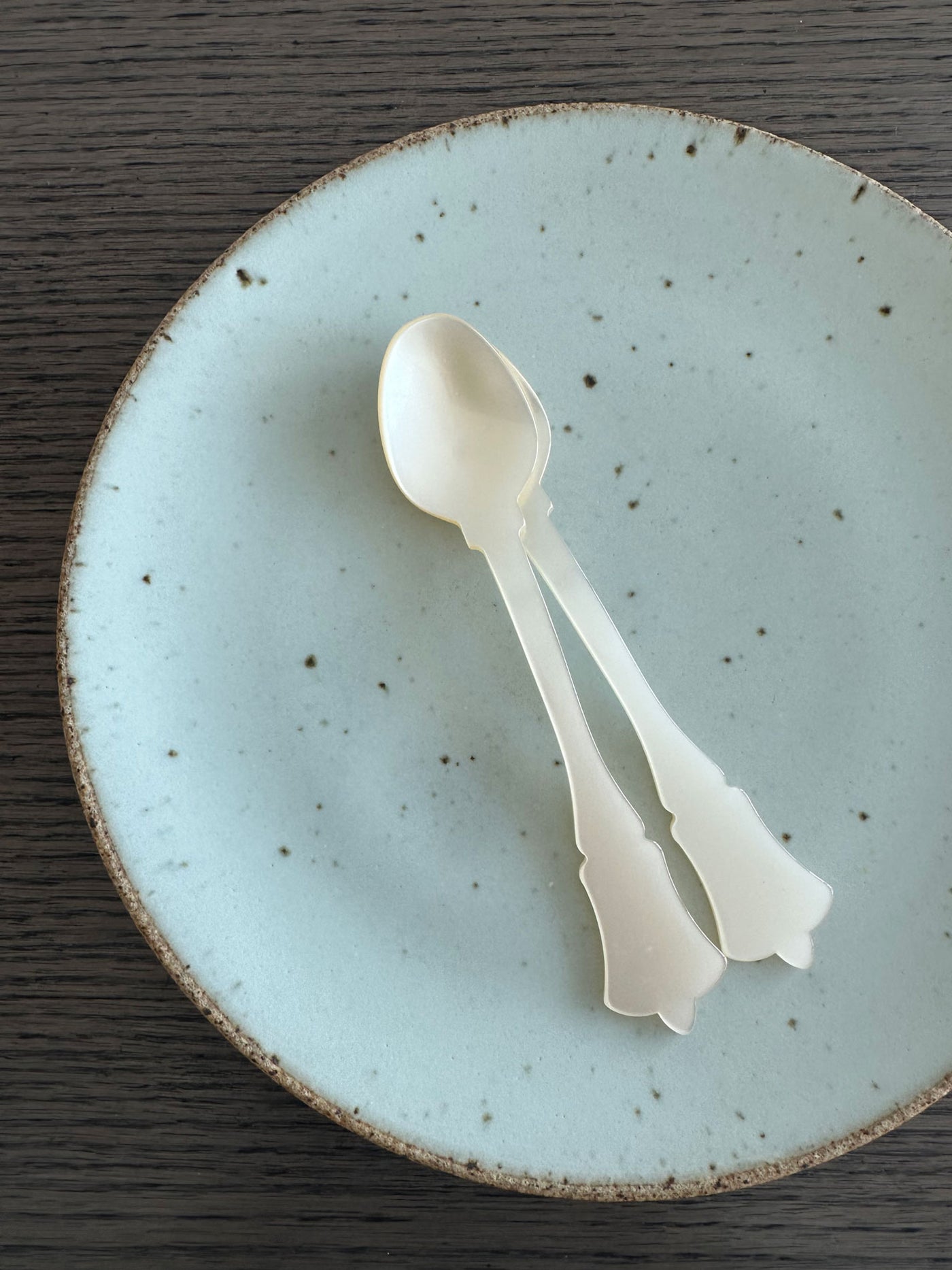 Sabre Honorine Teaspoon, Pearl - Kitchen Universe