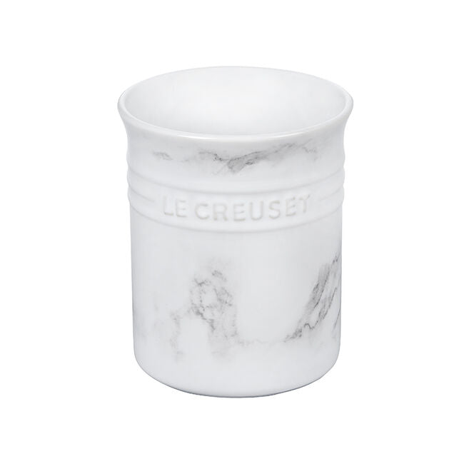 Le Creuset Craft Series 5-Piece Utensil Set with Crock, Marble - Kitchen Universe