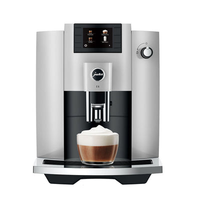 Jura E6 Platinum Automatic Coffee Machine, Platinum - Kitchen Universe