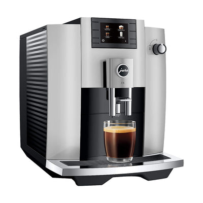 Jura E6 Platinum Automatic Coffee Machine, Platinum - Kitchen Universe