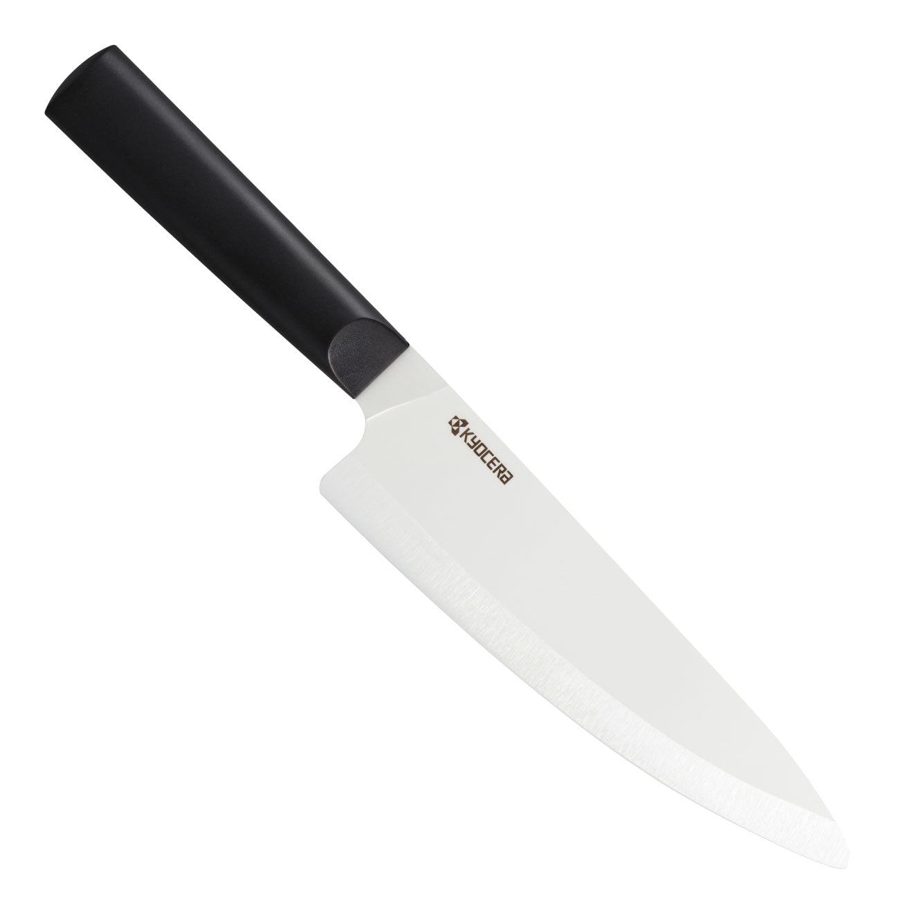 Kyocera Innovation Ceramic Chef Knife 7-in Black Handle, Newest Generation - Kitchen Universe