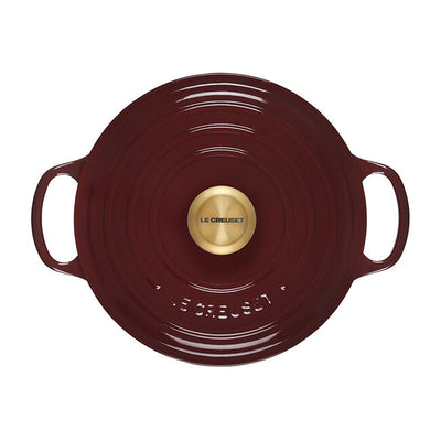 Le Creuset Enameled Cast Iron Shallow Round Dutch Oven, 2.75-Quart, Rhone - Kitchen Universe