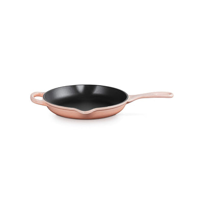 Le Creuset Signature Enameled Cast Iron Skillet, 9-Inches, Peche - Kitchen Universe