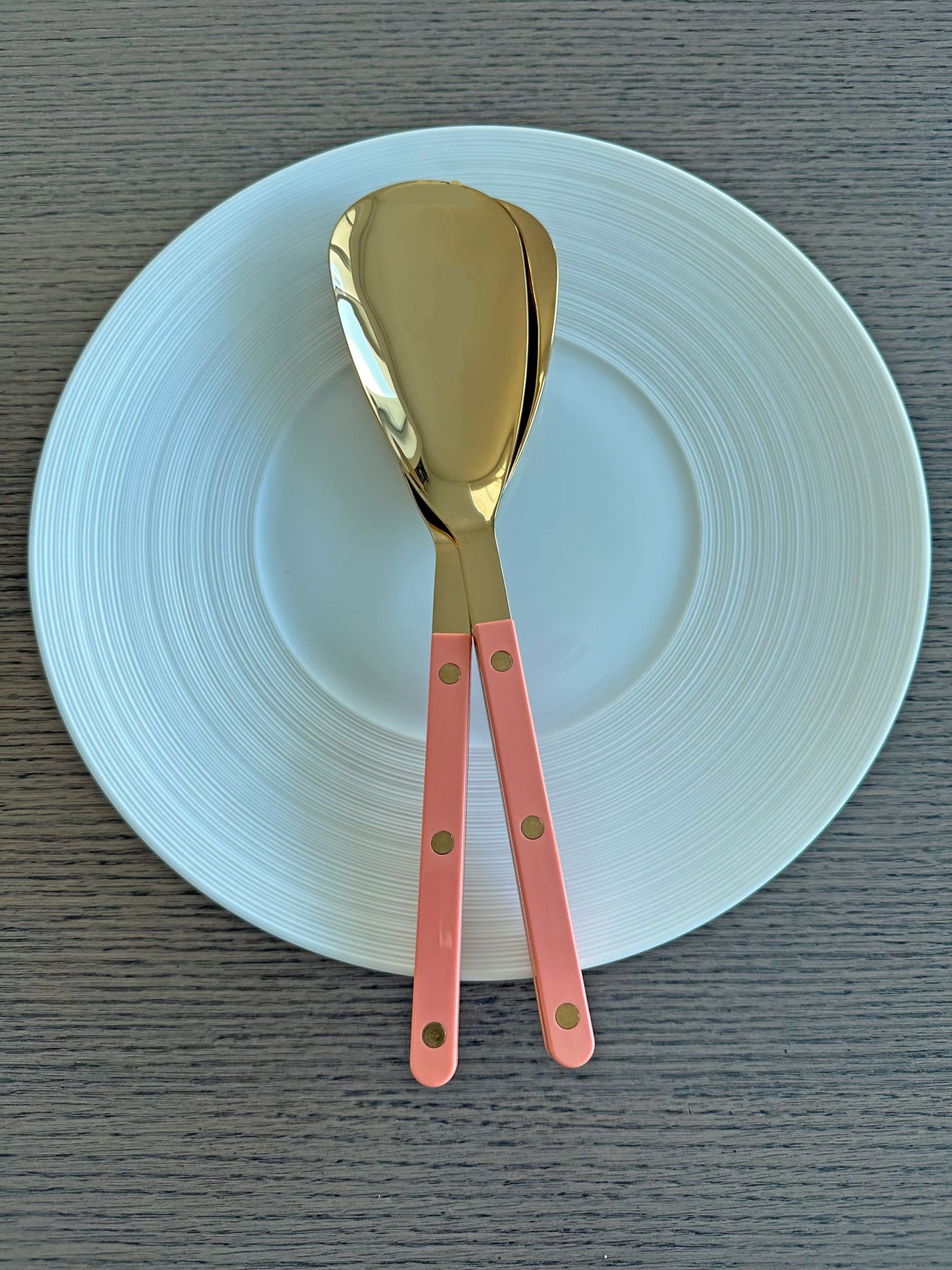 Sabre Bistrot Gold Rice Spoon, Nude - Kitchen Universe
