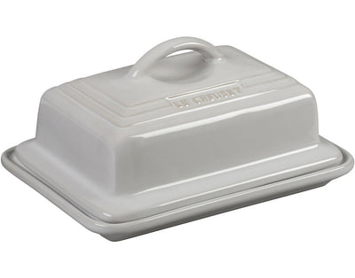 Le Creuset Stoneware European Butter Dish, White - Kitchen Universe