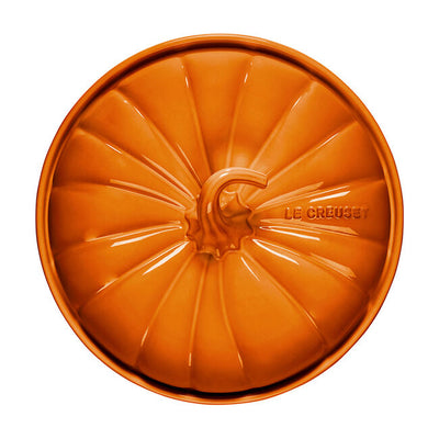 Le Creuset Pumpkin Casserole 9-Inches, Persimmon - Kitchen Universe