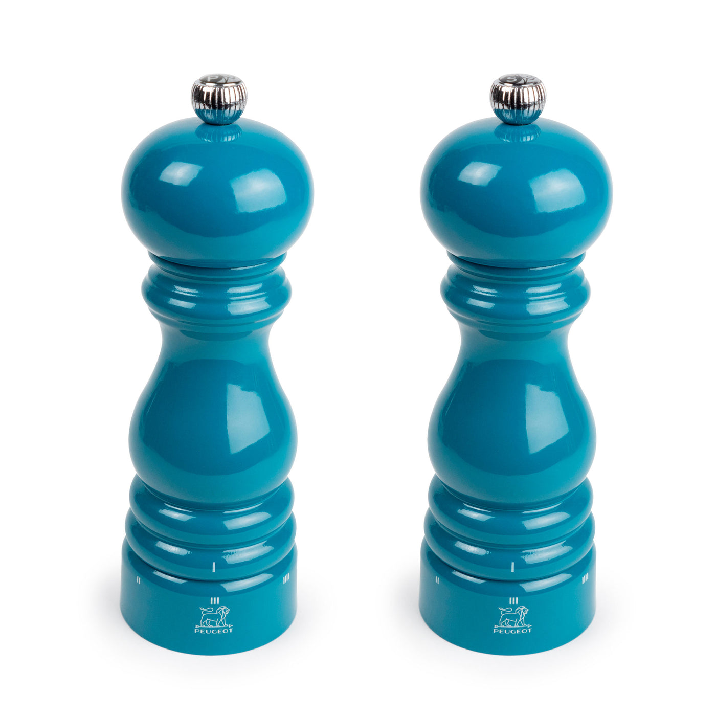 Peugeot Paris u'Select Pepper & Salt Mill Set 7-in, Pacific Blue