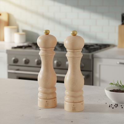Peugeot Paris u'Select Pepper & Salt Mill Set, Natural 9-in - Kitchen Universe