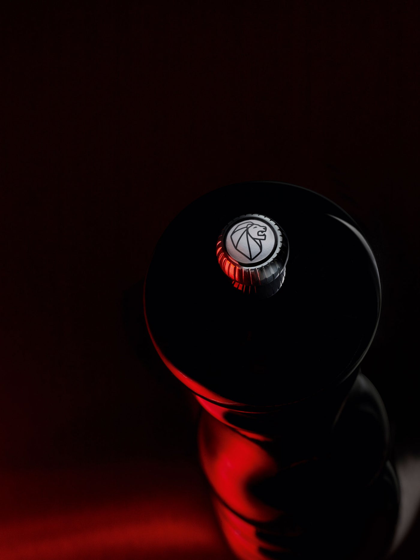 Peugeot Podium Duo Pepper Mill and Salt Mill 7-in, Red Acrylic, Gift Boxed