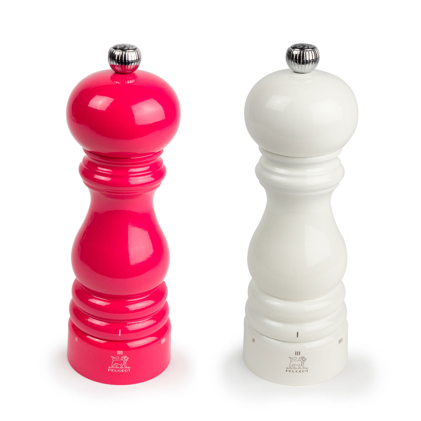 Peugeot Paris u'Select Pepper & Salt Mill Set 7-in, Candy Pink & Ivory - Kitchen Universe