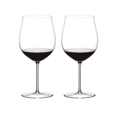 Riedel 2-Piece Sommeliers Burgundy Grand Cru Wine Glasses, 35 Oz