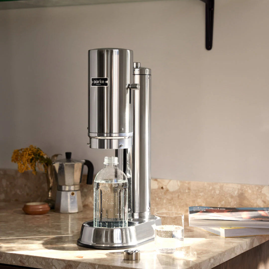 Aarke Carbonator PRO Stainless Steel CO2 Bundle
