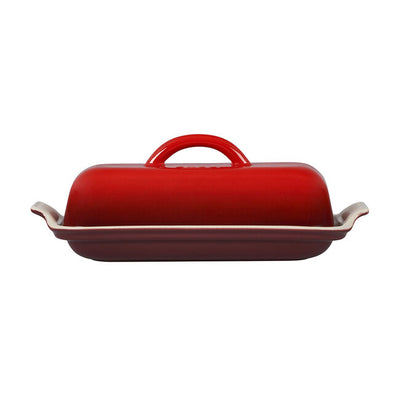 Le Creuset Heritage Butter Dish, Cerise - Kitchen Universe