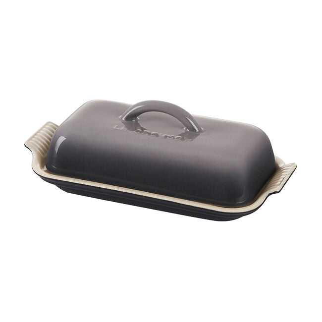 Le Creuset Heritage Butter Dish, Oyster - Kitchen Universe