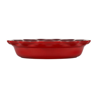 Le Creuset Heritage Pie Dish, 9-Inches, Cerise - Kitchen Universe