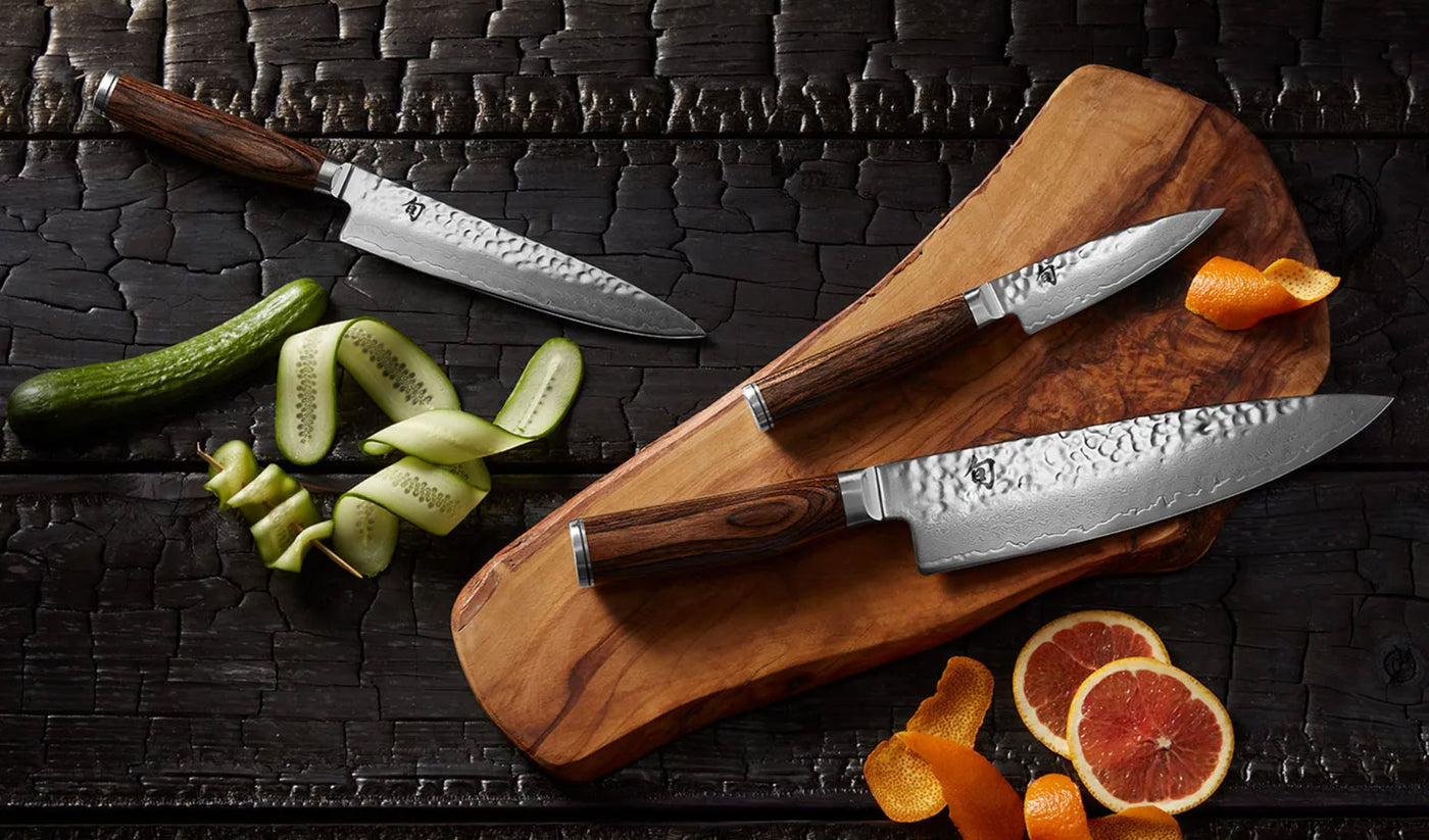 Shun Premier 5-Piece Starter Knife Block Set
