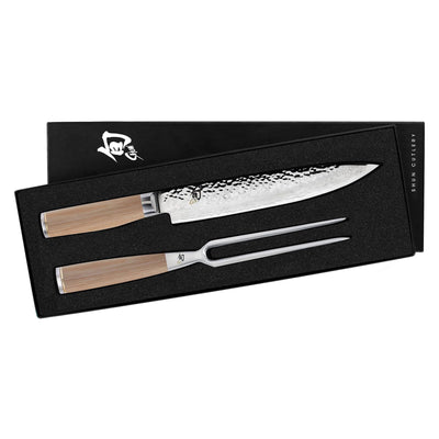 Shun Premier Blonde 2-Piece Carving Set - Kitchen Universe