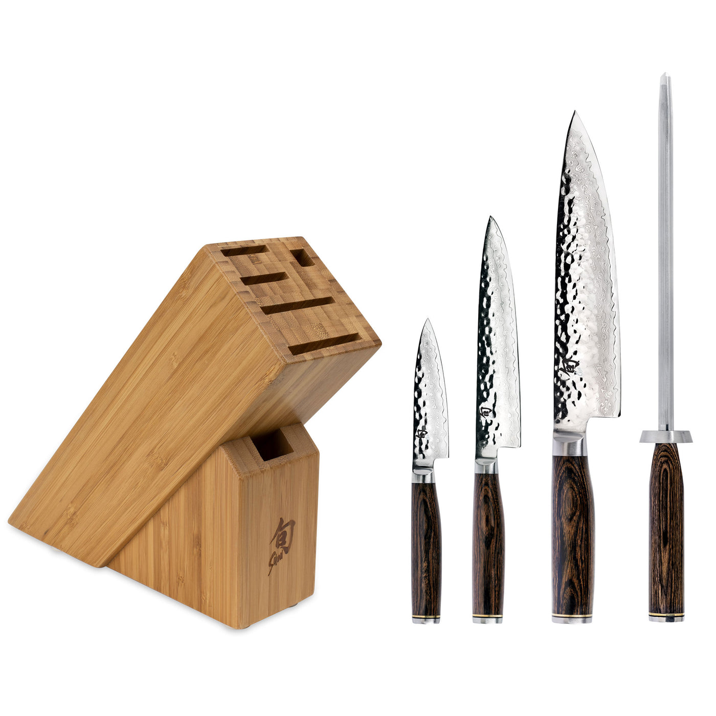 Shun Premier 5-Piece Starter Knife Block Set