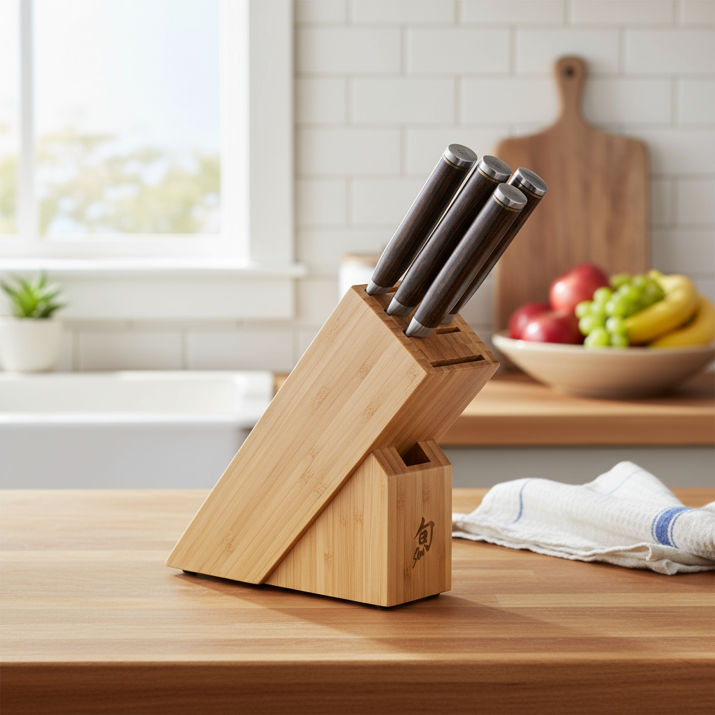 Shun Premier 5-Piece Starter Knife Block Set - Kitchen Universe