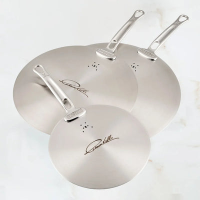Hestan Thomas Keller Insignia Commercial Clad Stainless Steel Universal Lid, 12.5-in