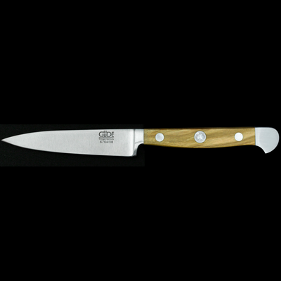 Gude Alpha Paring Knife With Olivewood Handle, 3-In - Kitchen Universe