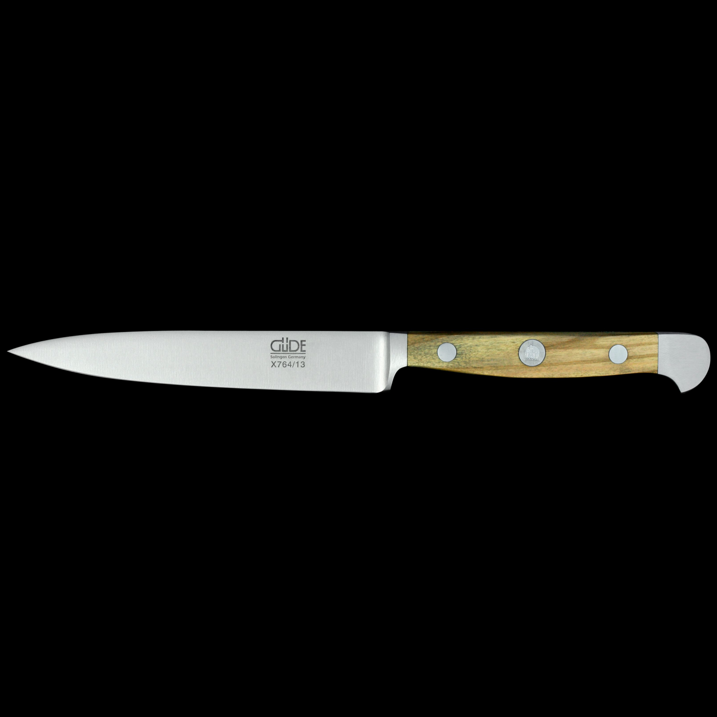 Gude Alpha Olive Paring Knife With Olivewood Handle, 5-in - Kitchen Universe