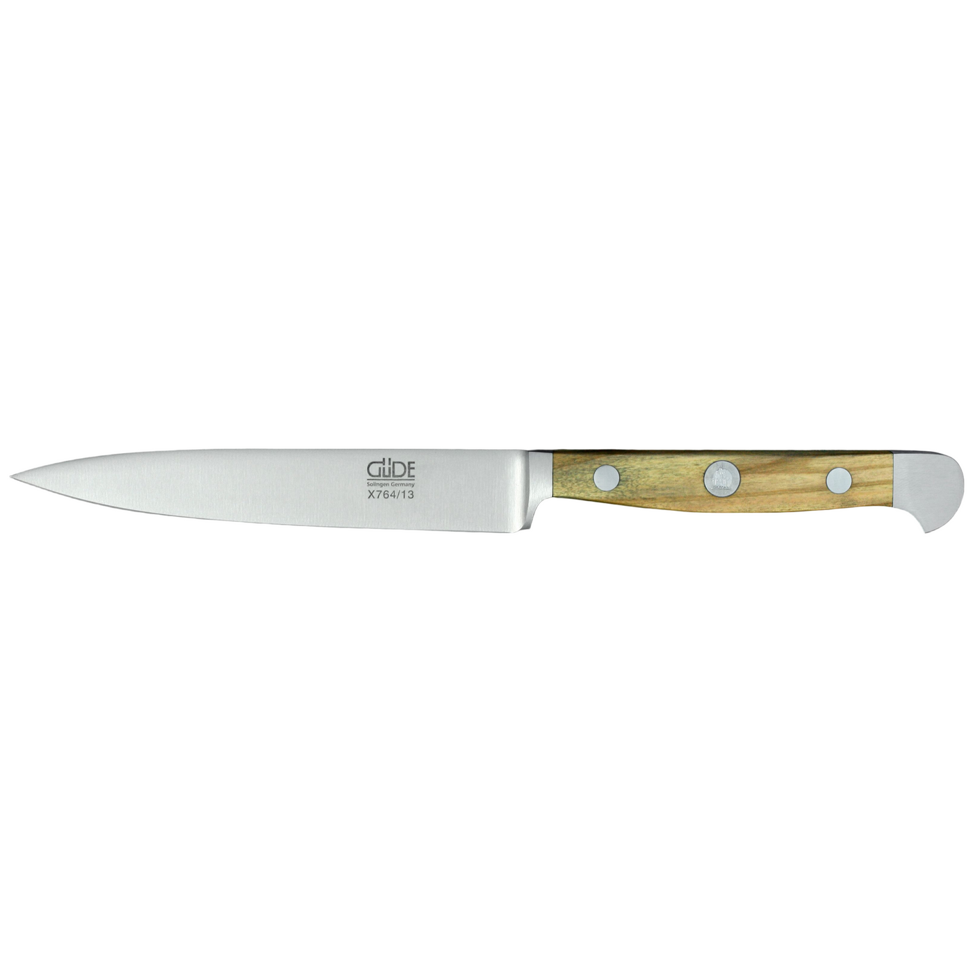 Gude Alpha Olive Paring Knife With Olivewood Handle, 5-in - Kitchen Universe