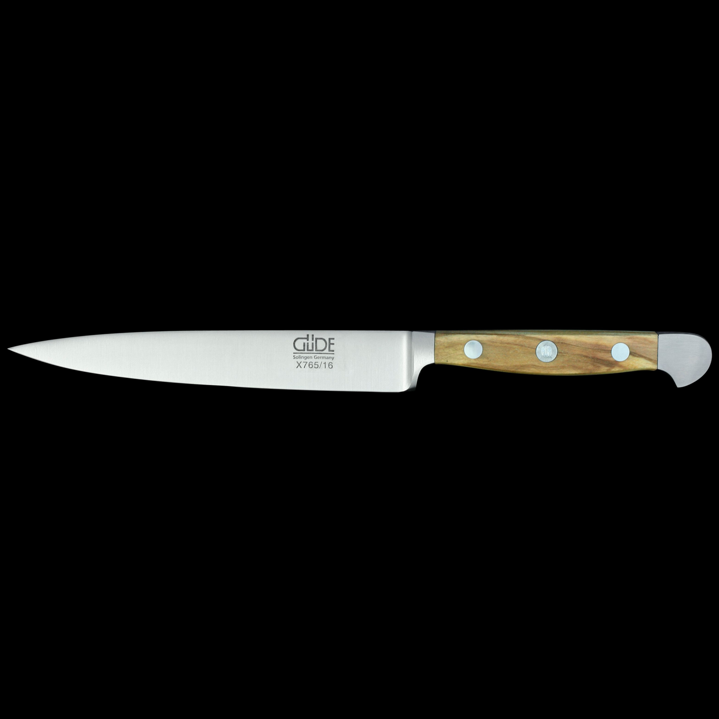 Gude Alpha Olive Slicing Knife With Olivewood Handle, 6-in - Kitchen Universe