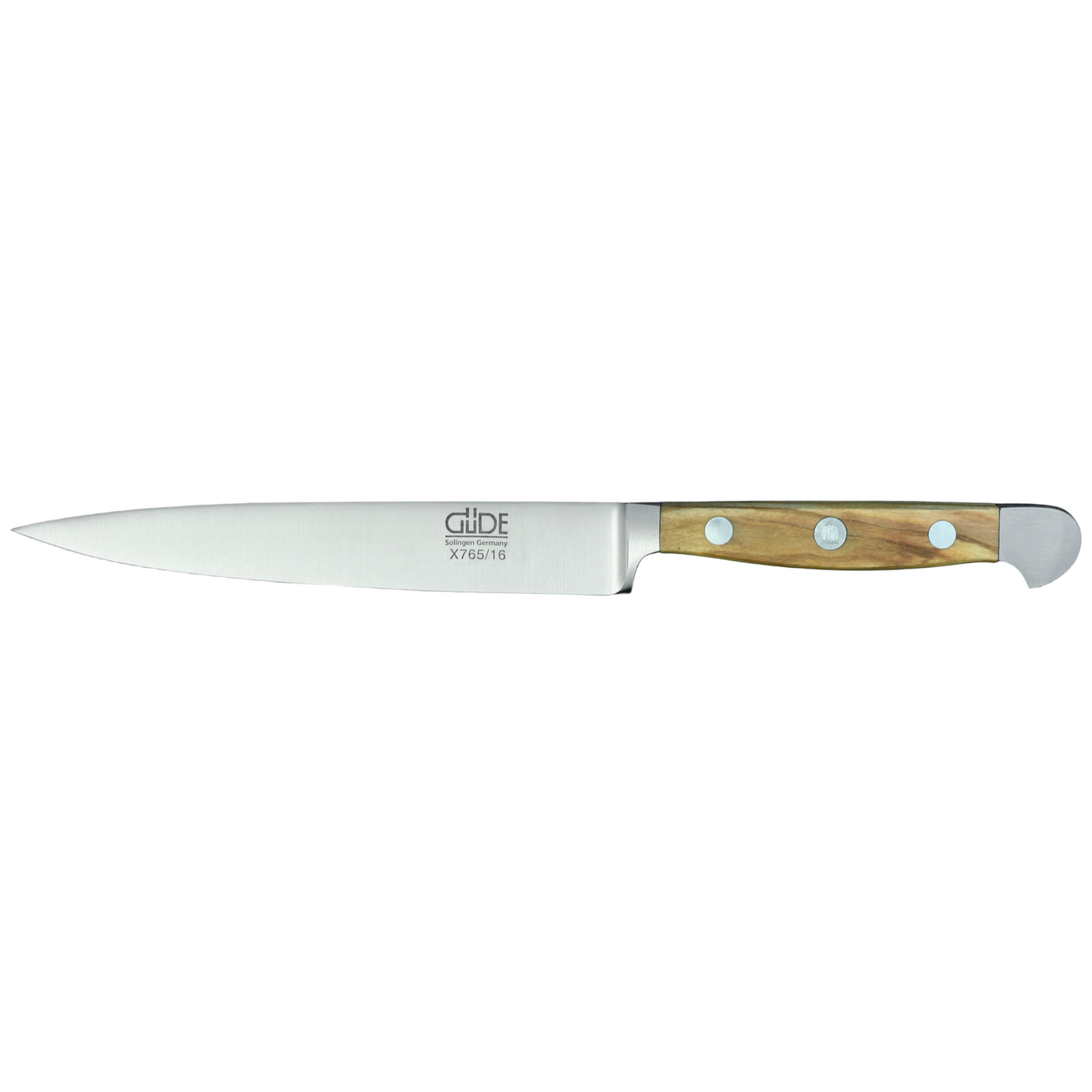 Gude Alpha Olive Slicing Knife With Olivewood Handle, 6-in - Kitchen Universe