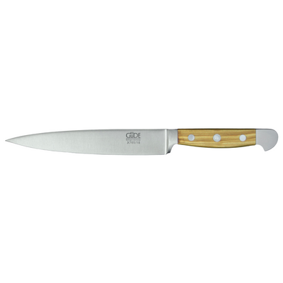 Gude Alpha Olive Flexible Fillet Knife With Olivewood Handle, 7-in - Kitchen Universe