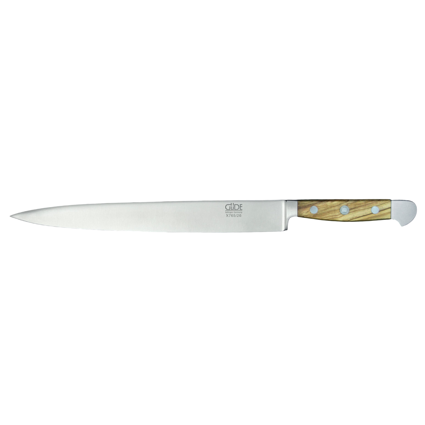 Gude Alpha Olive Slicing Knife With Olivewood Handle, 10-in - Kitchen Universe