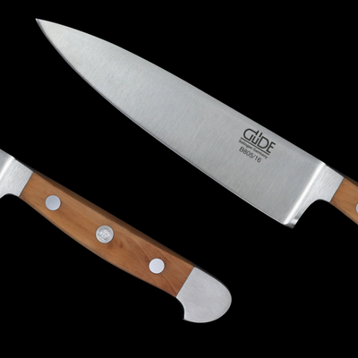 Gude Alpha Pear Chef's Knife With Pearwood Handle, 6-In - Kitchen Universe