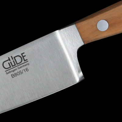 Gude Alpha Pear Chef's Knife With Pearwood Handle, 6-In - Kitchen Universe