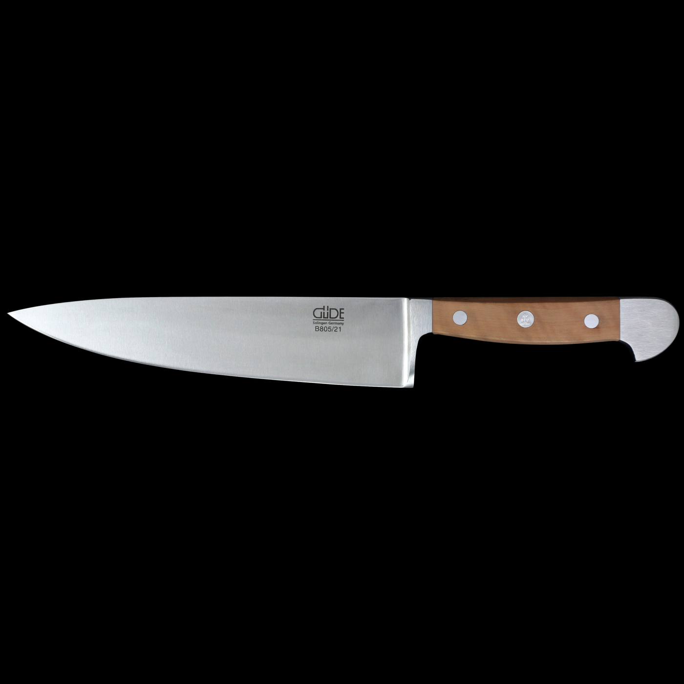 Gude Alpha Pear Chef's Knife With Pearwood Handle, 8-In - Kitchen Universe