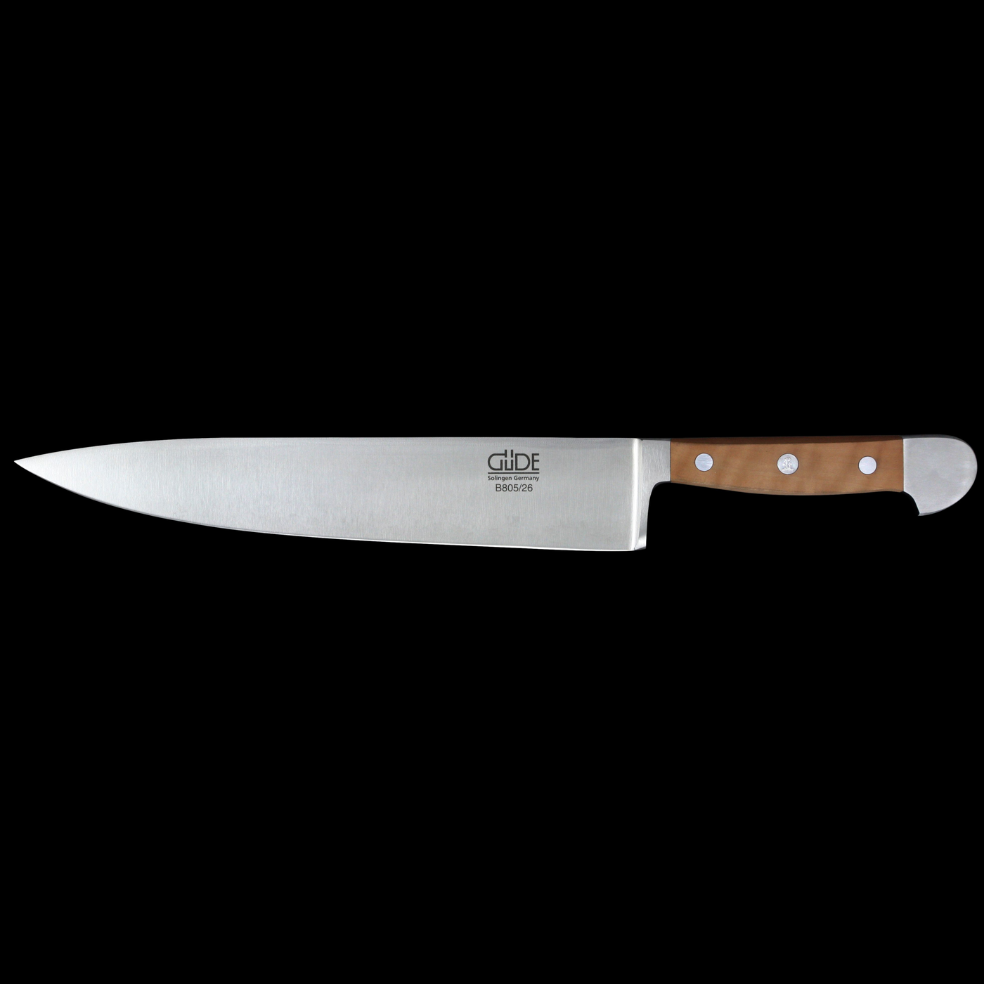 Gude Alpha Pear Chef's Knife With Pearwood Handle, 10-In - Kitchen Universe