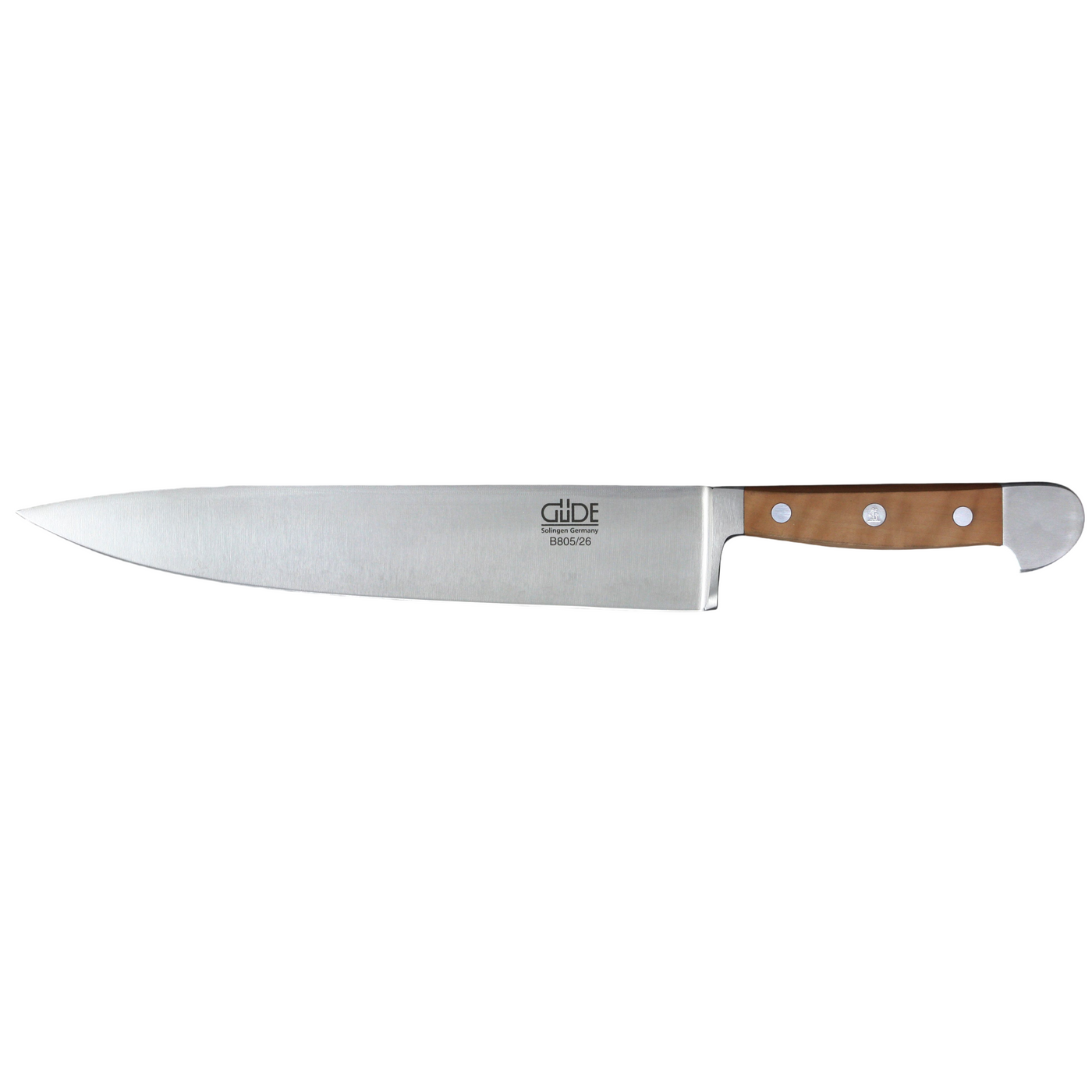 Gude Alpha Pear Chef's Knife With Pearwood Handle, 10-In - Kitchen Universe