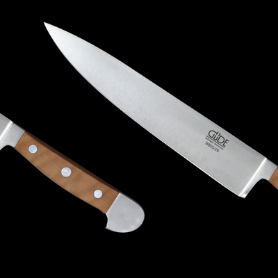 Gude Alpha Pear Chef's Knife With Pearwood Handle, 10-In - Kitchen Universe