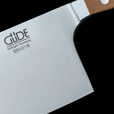 Gude Alpha Pear Cleaver Knife With Pearwood Handle, 7-In - Kitchen Universe