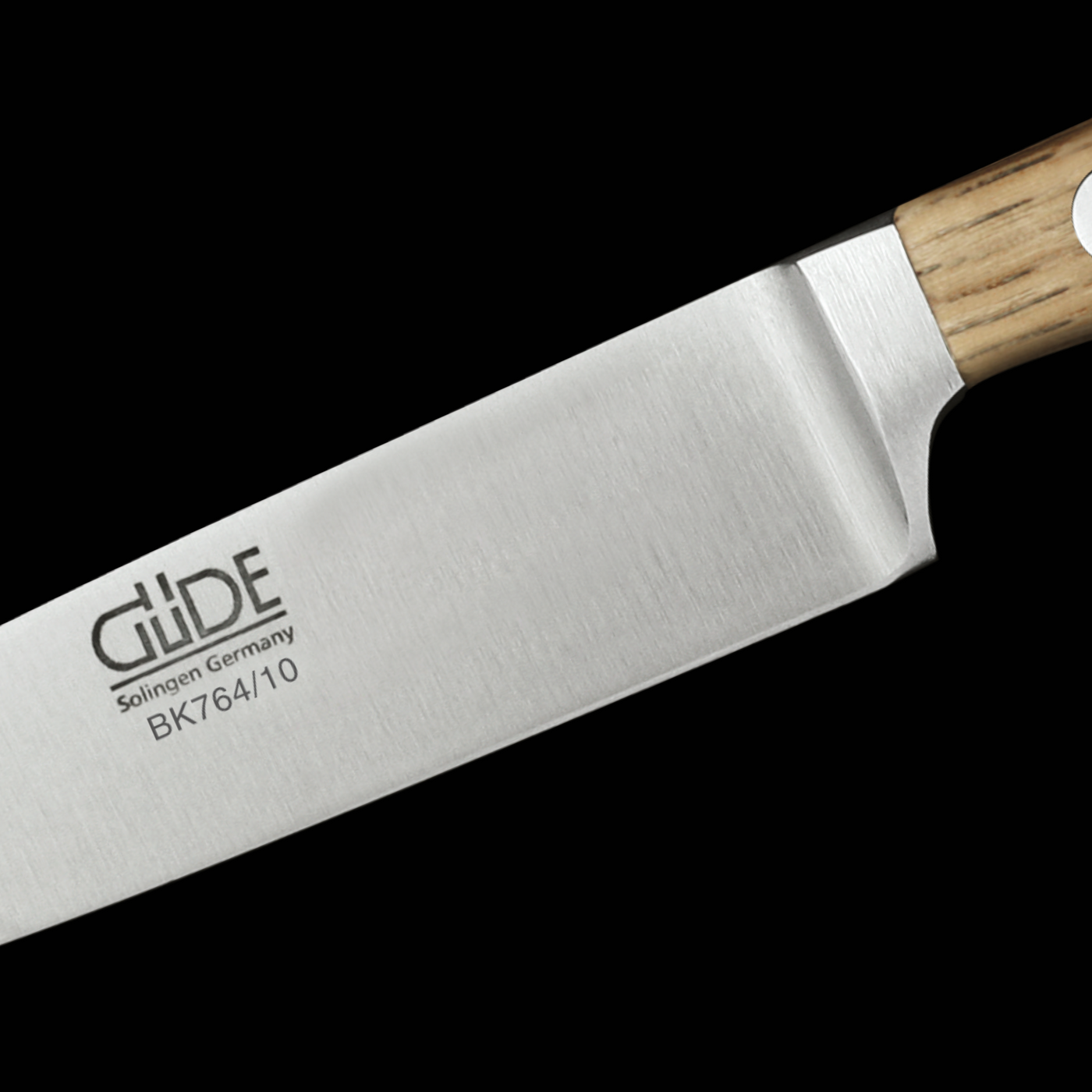 Gude Alpha Paring Knife With Oak Wood Handle, 8-in - Kitchen Universe