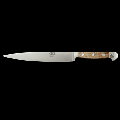 Gude Alpha Carving Knife With Oak Wood Handle, 8-in - Kitchen Universe