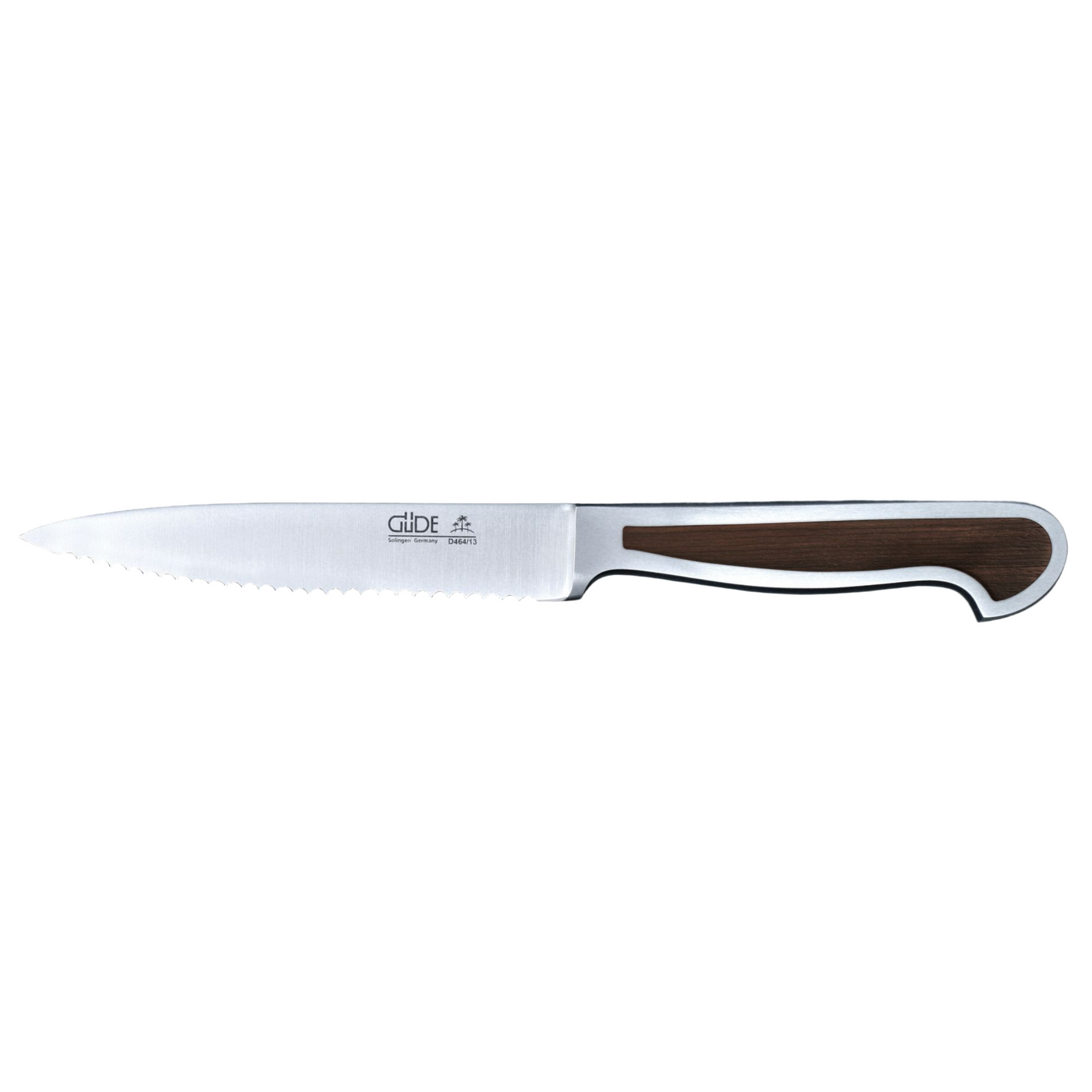 Gude Delta Tomato Knife With African Black Wood Handle, 5-in - Kitchen Universe