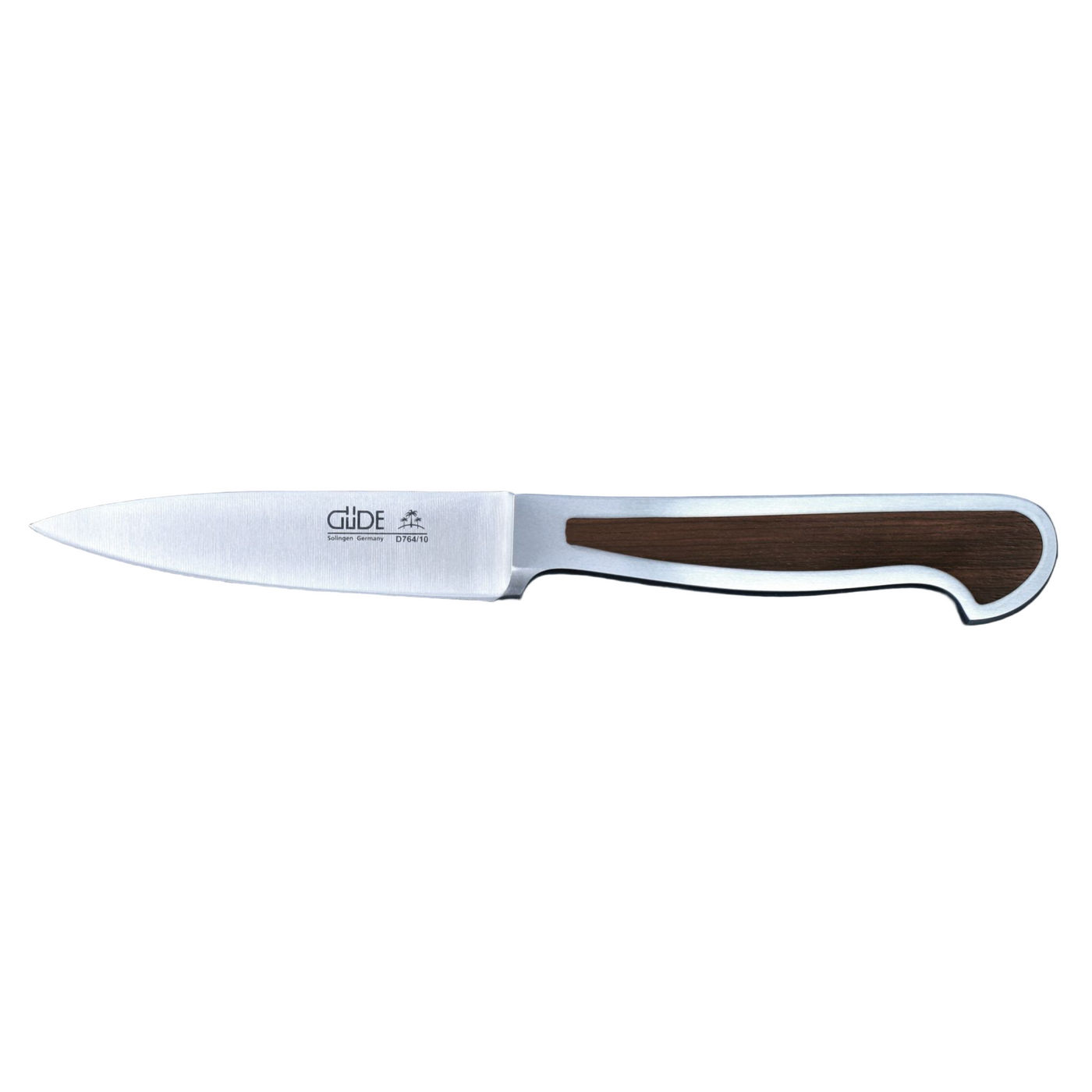 Gude Delta Paring Knife With African Black Wood Handle, 4-in - Kitchen Universe
