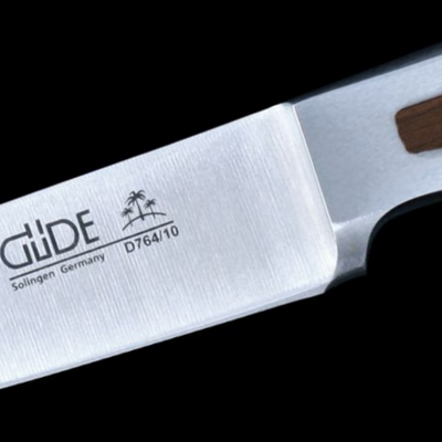 Gude Delta Paring Knife With African Black Wood Handle, 4-in - Kitchen Universe