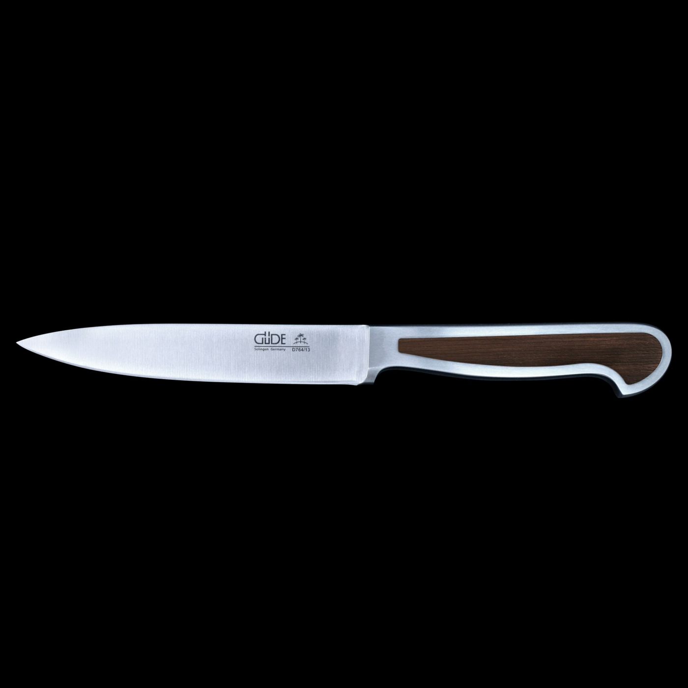 Gude Delta Paring Knife With African Black Wood Handle, 5-In - Kitchen Universe