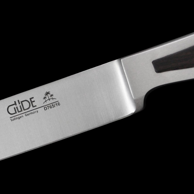 Gude Delta Slicing Knife With African Black Wood Handle, 6-in - Kitchen Universe