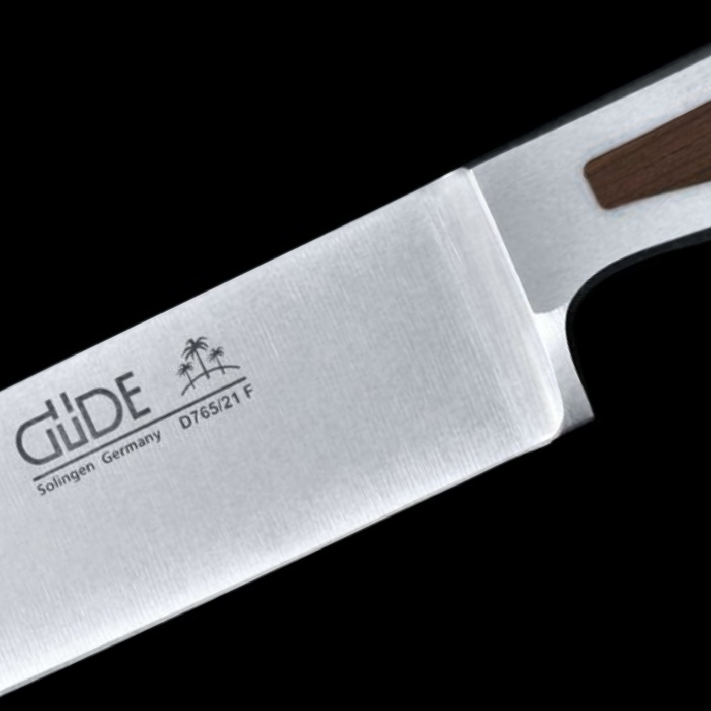 Gude Delta Flexible Fillet Knife With African Black Wood Handle, 8 in - Kitchen Universe