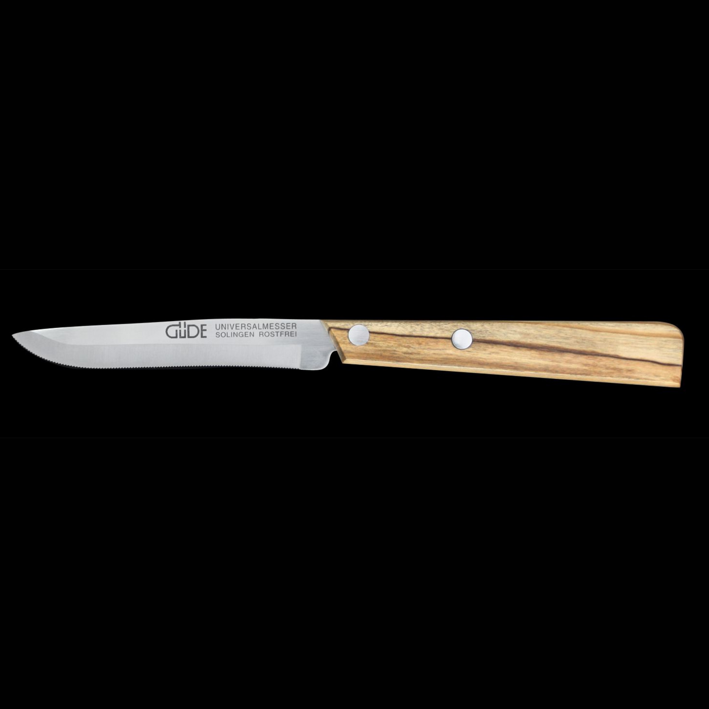Gude Universal Knife With Olive Wood Handle, 4-In - Kitchen Universe