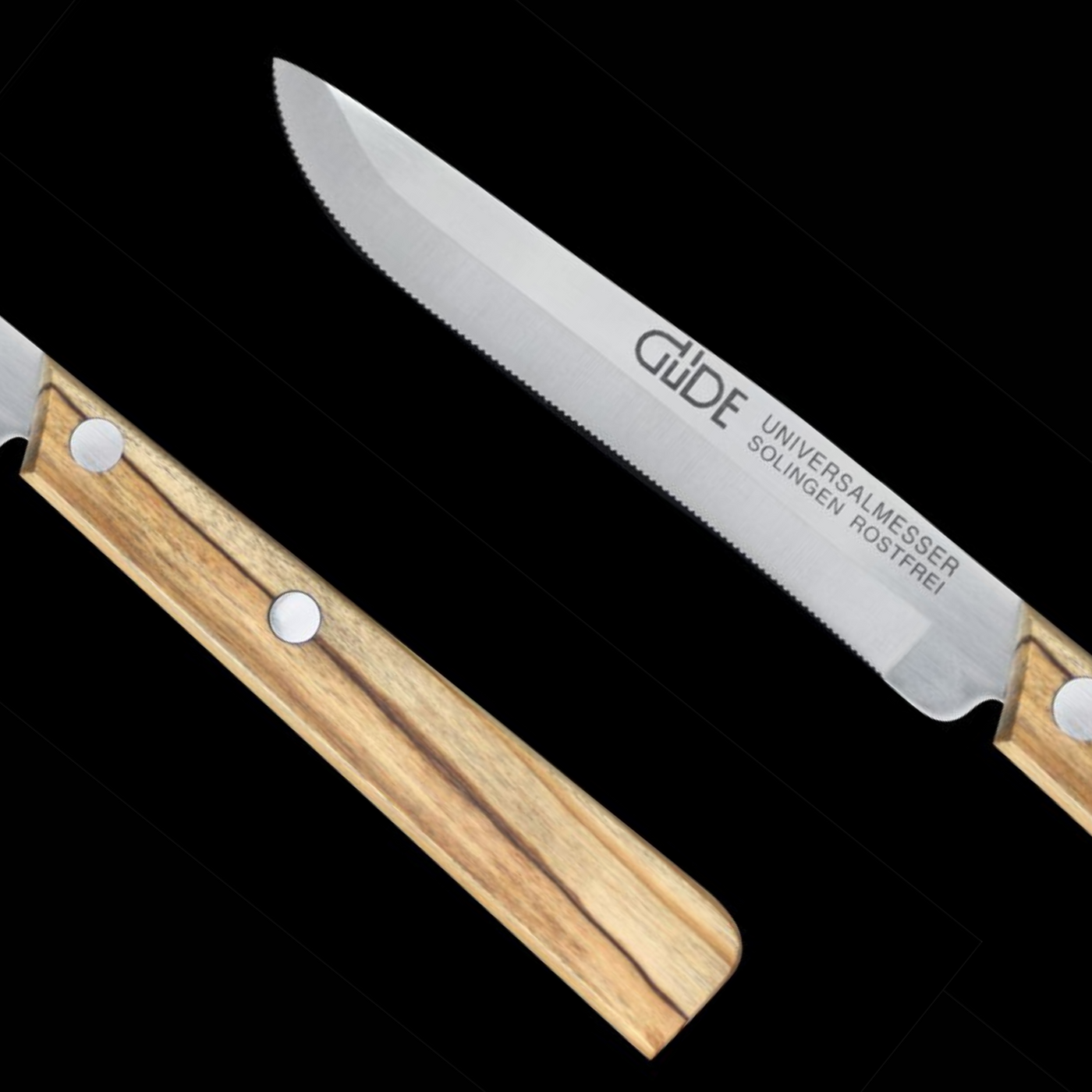 Gude Universal Knife With Olive Wood Handle, 4-In - Kitchen Universe