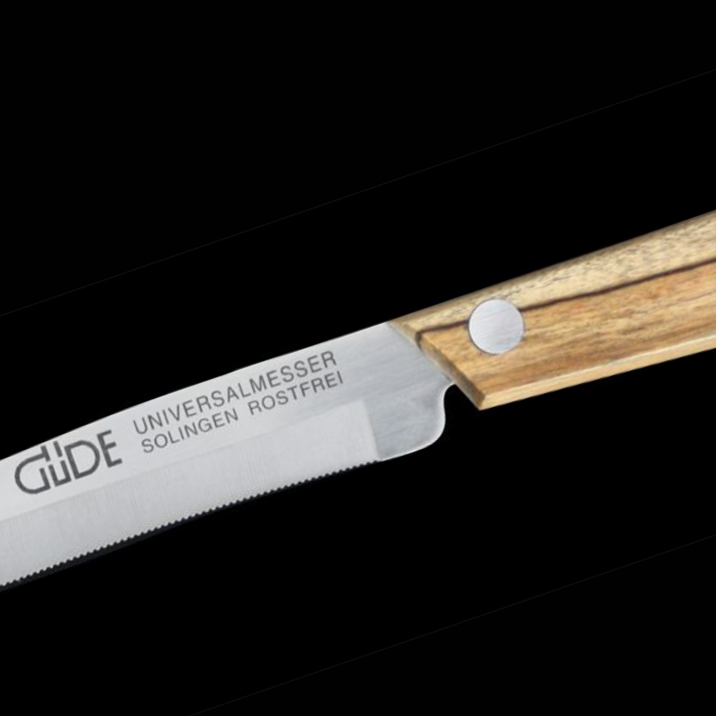 Gude Universal Knife With Olive Wood Handle, 4-In - Kitchen Universe