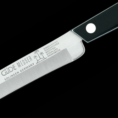 Gude Universal Knife With Black / White Hostaform Handle, 4-In - Kitchen Universe
